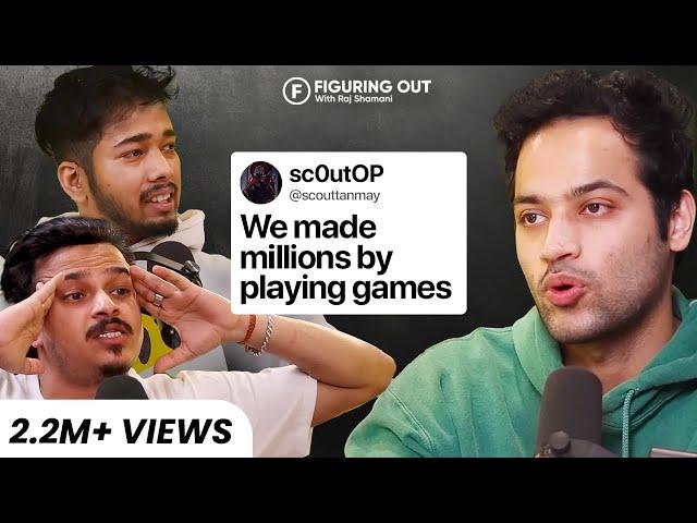 Indian GAMING Industry Breakdown ft.@officialscoutop @8bitthug | Future Of Gaming | FO84 Raj Shamani