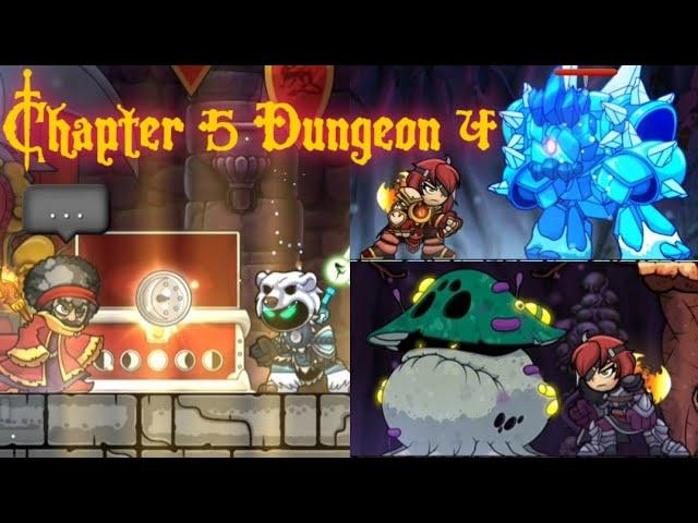 Magic Rampage Level 44 - Chapter 5 Dungeon 4 - Finished with Star || All Secret Areas + Diamonds