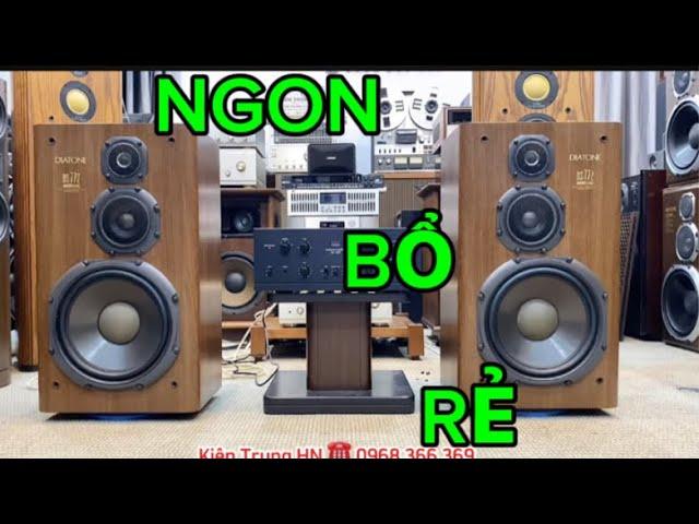 LOA DIATONE 77Z - AMP SANSUI 607 | VỪA MIẾNG NGHE & KARAOKE | KIÊN TRUNG AUDIO ️ 0968.366.369