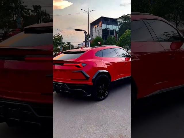 New Red Lamborghini urus in India #shorts #viral