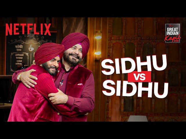 Sunil Grover's ICONIC Siddhu Paaji Mimicry  Ft. Navjot Singh Sidhu, Harbhajan Singh | #TGIKS