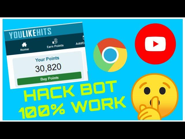 YouLikeHits BOT for CHROME 100% WORK 2022 | HACK | SUBSCRIBERS | LIKES | YOUTUBE