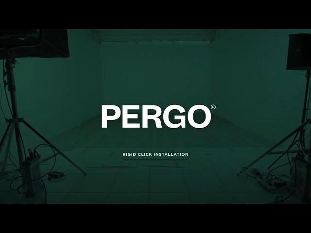 How to install Pergo Rigid vinyl flooring?