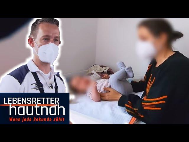 "Mein Baby ist blau & droht zu ersticken!": Mutter bangt um ihr Kind! | Lebensretter hautnah | SAT.1