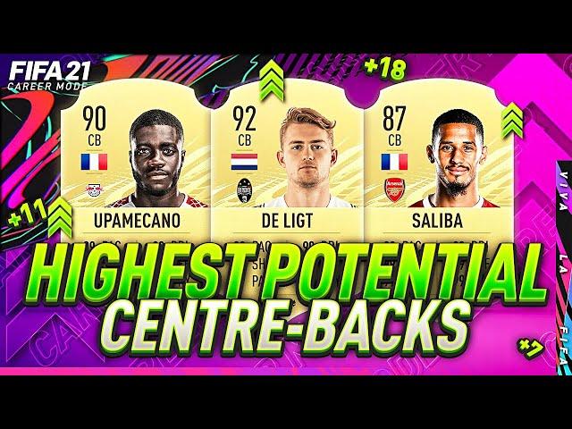 FIFA 21 | BEST YOUNG PLAYERS ON CAREER MODE! | HIGHEST POTENTIAL DEFENDERS/CENTRE BACKS| FUT 21