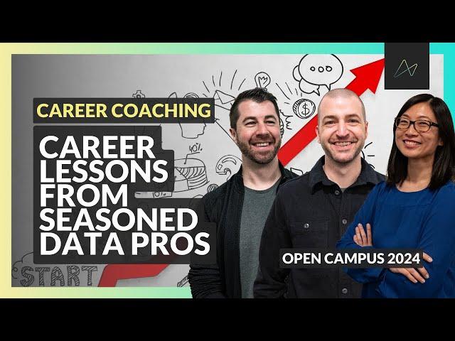 Career Lessons from Seasoned Data Pros