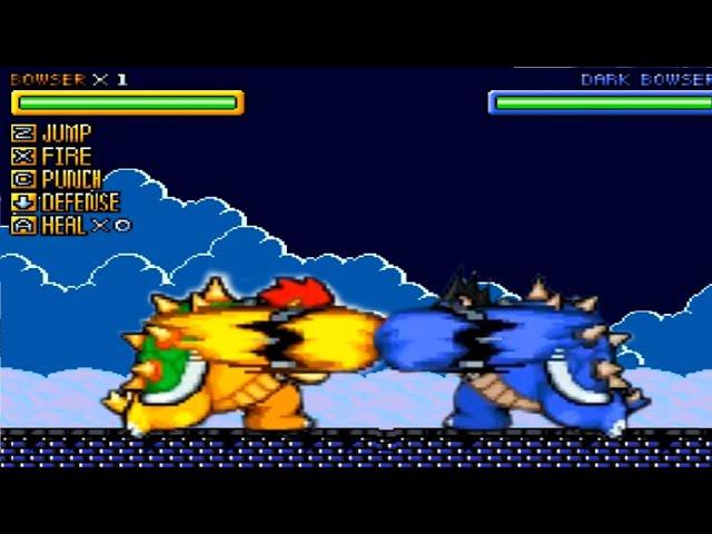 New Super Bowser World HD: BEST BOWSER GAME - World 8: Dark Bowser's Castle Part 3