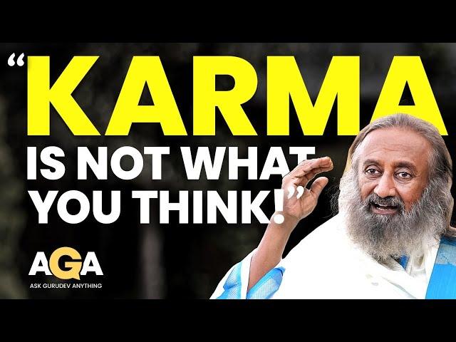What Is KARMA? How To Clear Past Karmas? Why Is Life Unfair? | Ask Gurudev Anything