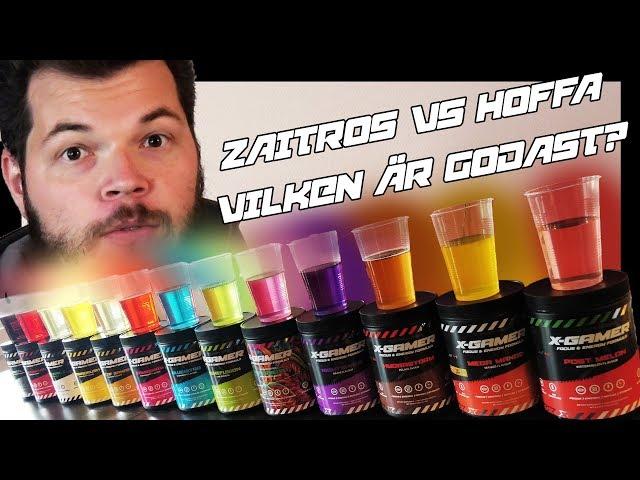 Stort test av alla X-gamer drycker! (13 stycken!)