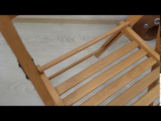 Складной стул Терье ИКЕА обзор folding chair Terje IKEA