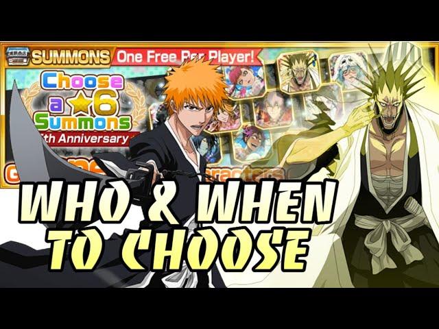 Beginner's Guide To Choose A 6 Star Breakdown - Tips & Tricks Bleach Brave Souls 5th Anniversary