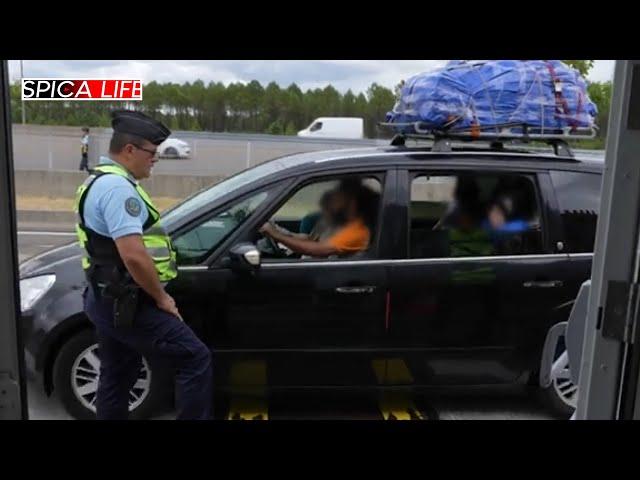 Contrôles routiers : Amendes en série sur l'autoroute