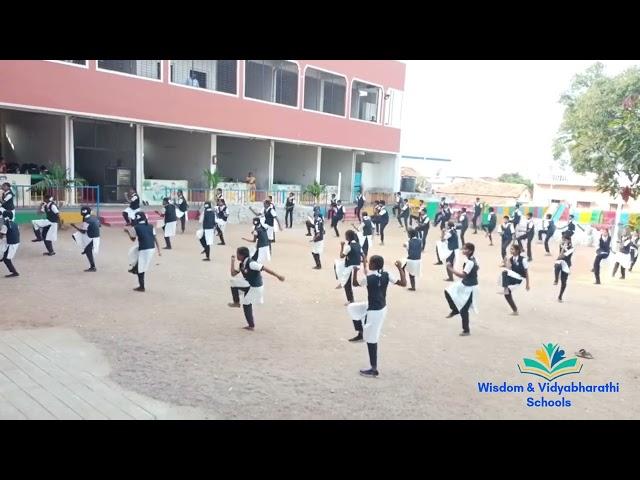 Aerobics exercise dance by our students