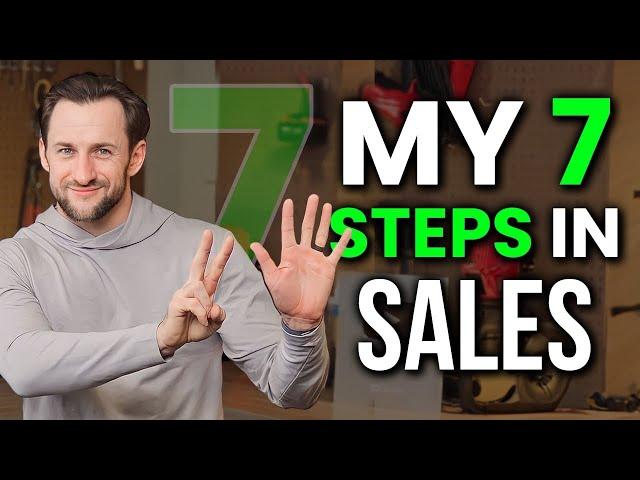 My 7 Steps Sales Process as a Contractor