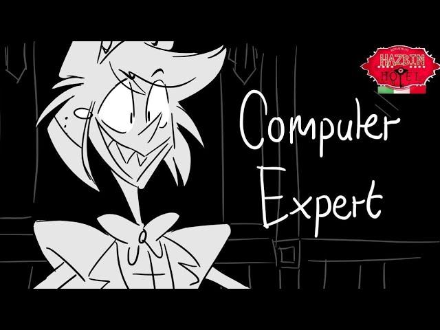 Alastor è un esperto di computer - Hazbin Hotel ITA