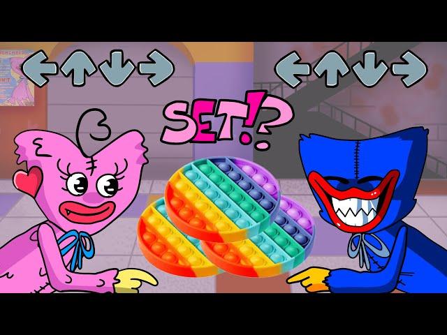 FNF Characters VS Kissy Missy | POP-IT Battle |  FRIDAY NIGHT FUNKIN ANIMATION | Poppy Playtime