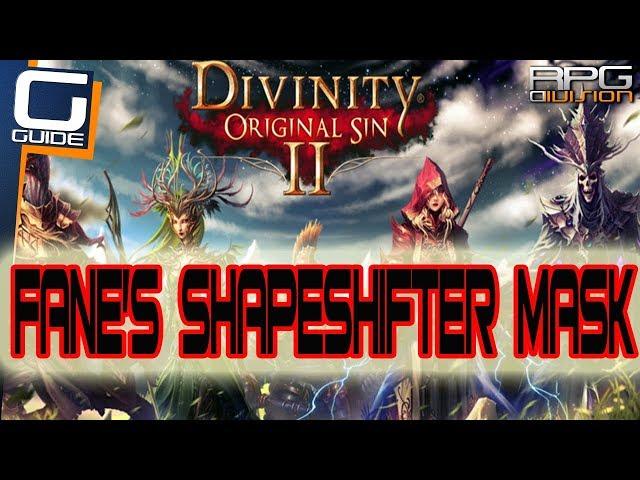 DIVINITY ORIGINAL SIN 2 - Fane's Shapeshifter Mask Location & How to use