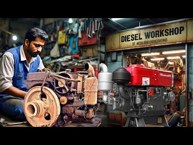 Master AutoEngineer Reveals Secrets to RESTORING Diesel Engines