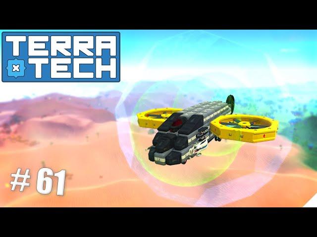 TerraTech прохождение серия-61 | Модернизировал боевой вертолет