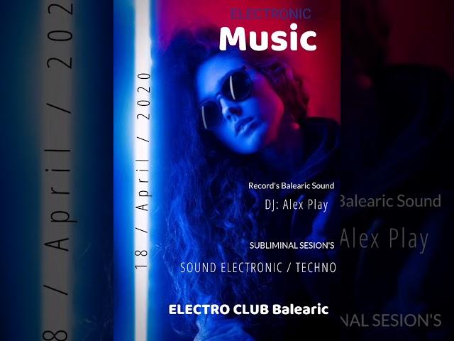 TECHNO / HOUSE / ELECTRONIC 2020 DJ : Alex Play