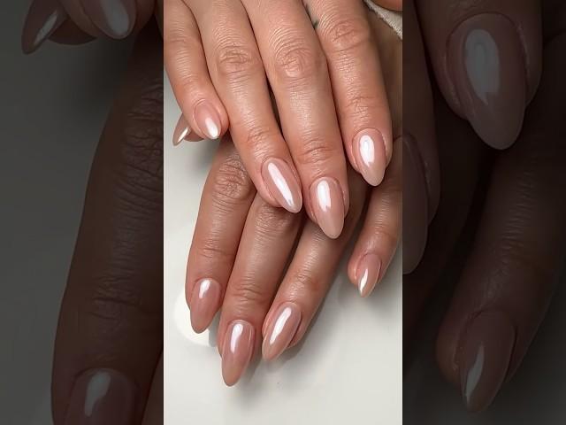 Nail growth, journey, natural nails transformation, almond glaze ￼