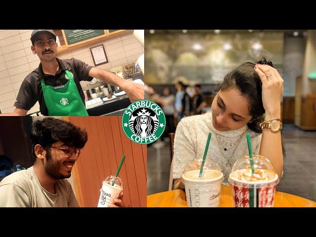 First time in Starbucks | How to order coffee koi btayega? | Paisa barbaad bc | Starbucks Jaipur