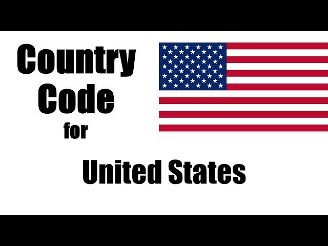 United States Dialing Code - American Country Code - Telephone Area Codes in United States