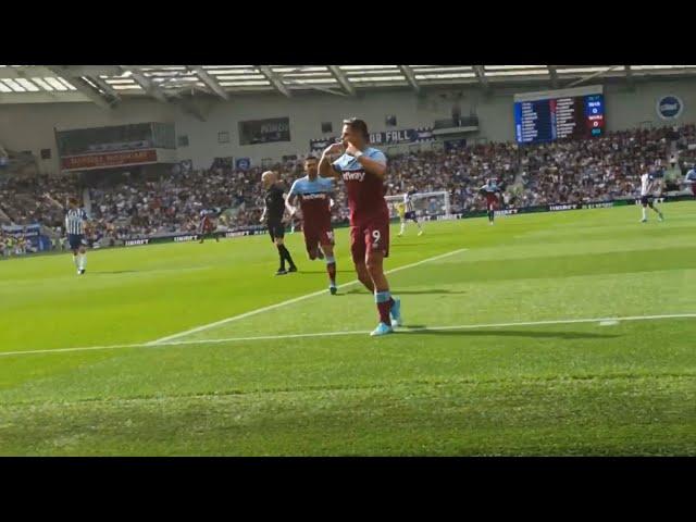 Chicharito goal vs Brighton 18th August 2019 | West Ham 1-1 Brighton