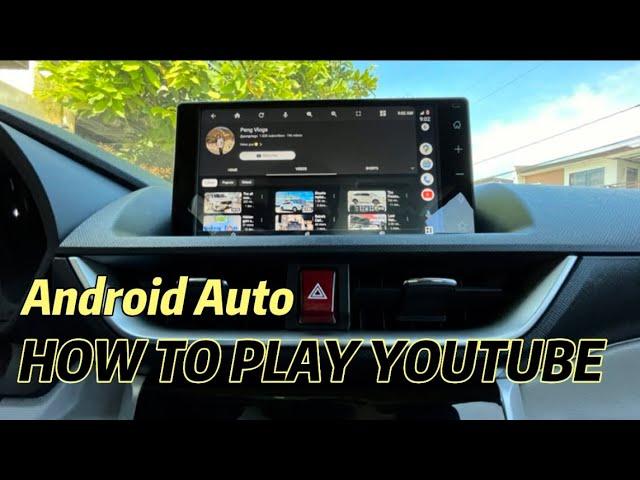 Android Auto with Youtube Tutorial | # toyotaveloz #toyota #veloz2022