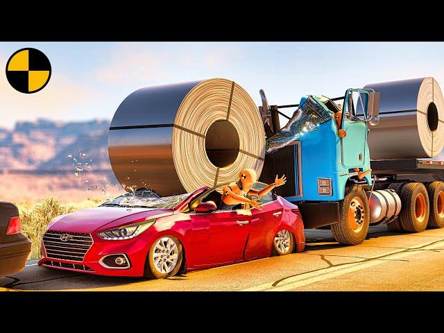 Truck and Car BeamNG Crashes #7  BeamNG.Drive