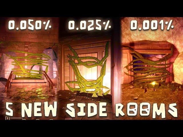 5 New Side Rooms in Doors Content Update | 5 Rare Side Rooms I Have Encountered So Far in Doors