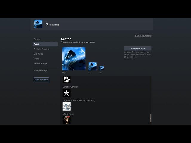 How To Change Your Profile Picture & Avatar on Steam