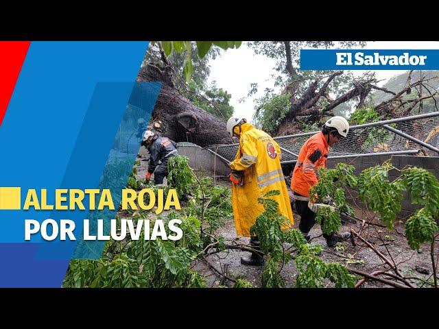 Emiten alerta roja a nivel nacional