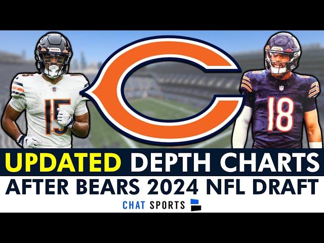 UPDATED Chicago Bears Depth Charts After 2024 NFL Draft