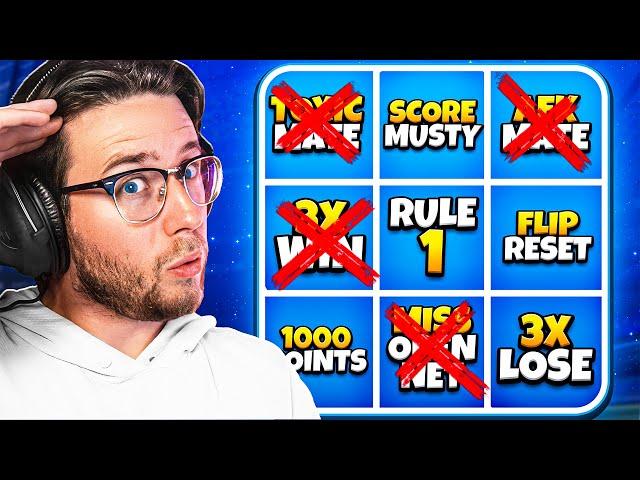 Rocket League Bingo is INSANE! *RANKED CHALLENGE*