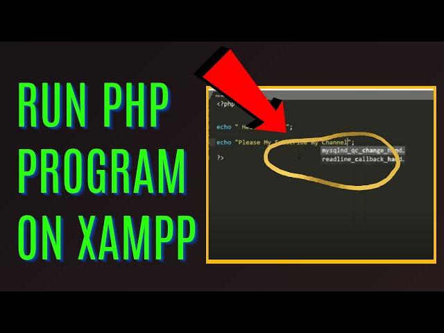 How to Run PHP Program in XAMPP Server 2020 | PHP Training in Hindi #InsiderAcademy