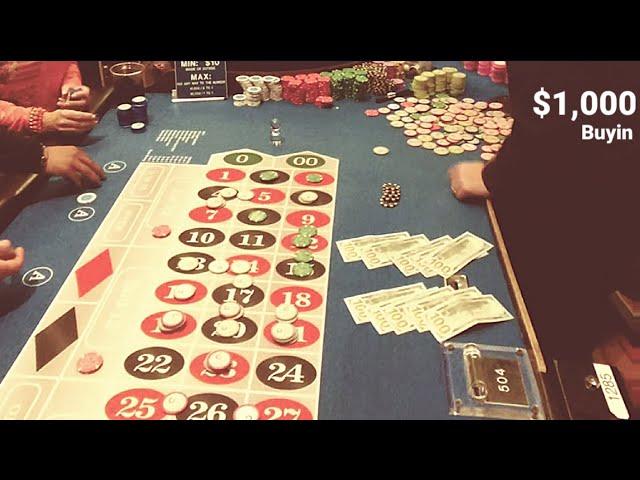 Live Roulette at Choctaw Resort & Casino | $1,000 Buyin | $300 Dollar spins