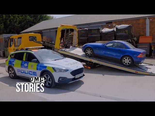 Cop Seize Brand New Uninsured Mercedes | Car Pound Cops Episode 3