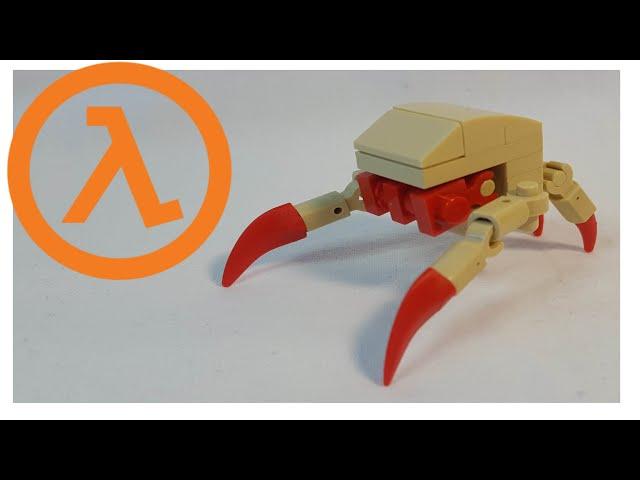 LEGO Headcrab from HALF LIFE - How to build MOC