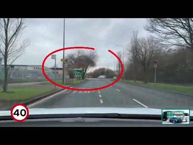 Hull Driving Test: Independent driving - road signs (Beverley)