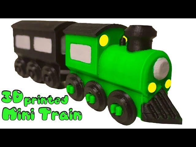 Mini Train toy - 3d print