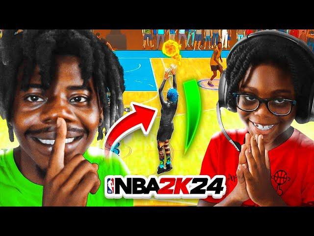 Nba 2K24 but my 8 year old brother talks while I play…