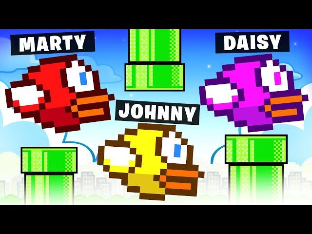 Johnny Plays FLAPPY BIRD ROBLOX!