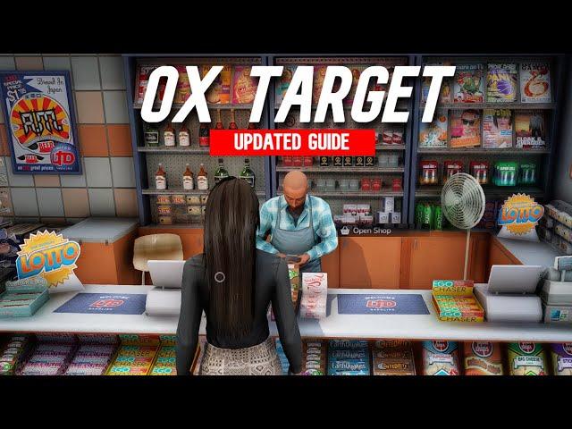 QBCore - How to Install Ox Target | Install & Showcase | FiveM Tutorial 2024