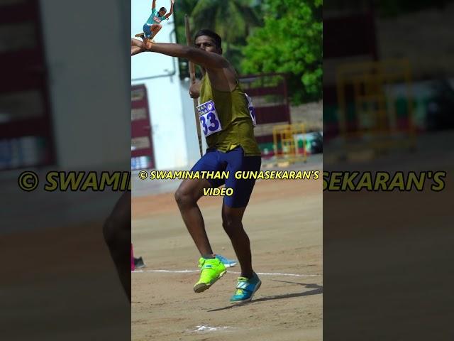 Javelin throw #Shorts#swaminathangunasekaran #athletics #sports