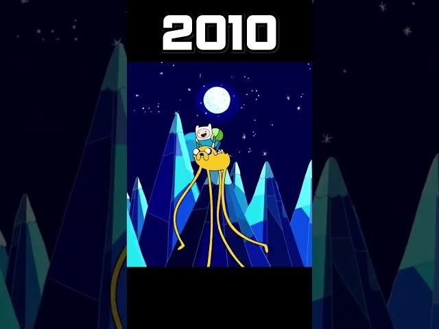 Evolution of Adventure Time (Finn and Jake)