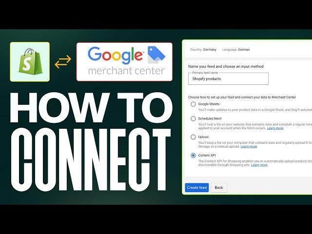 How To Connect Shopify To Google Merchant Center 2024 (Full Guide)