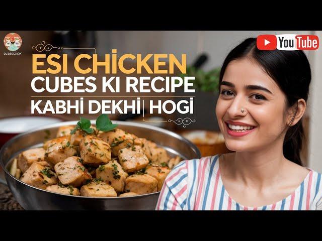 Chicken Cubes | Chicken Cubes Recipe | Quick and Easy Chicken Recipe