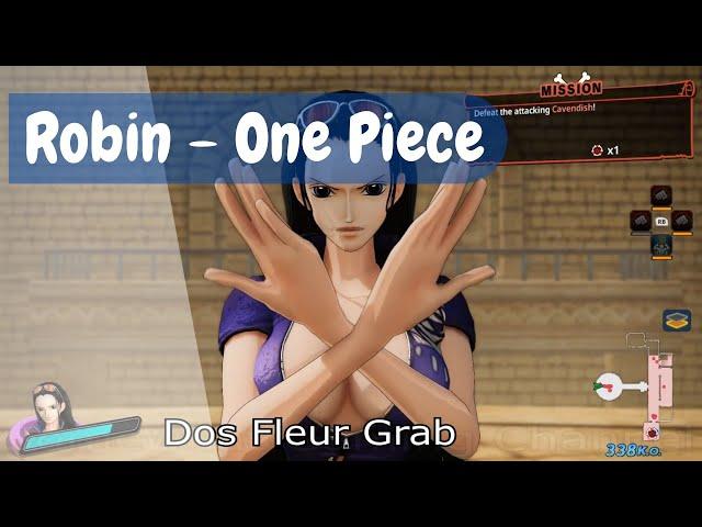 NICO ROBIN - ALL ATTACKS - One Piece Pirate Warriors 4