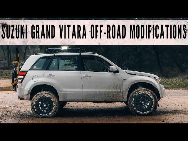 SUZUKI GRAND VITARA MODIFICATIONS  #4wd #4x4 #offroad #carphotography #suzukigrandvitara